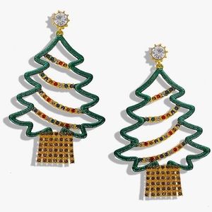 🎄New Christmas Tree Statement Earrings